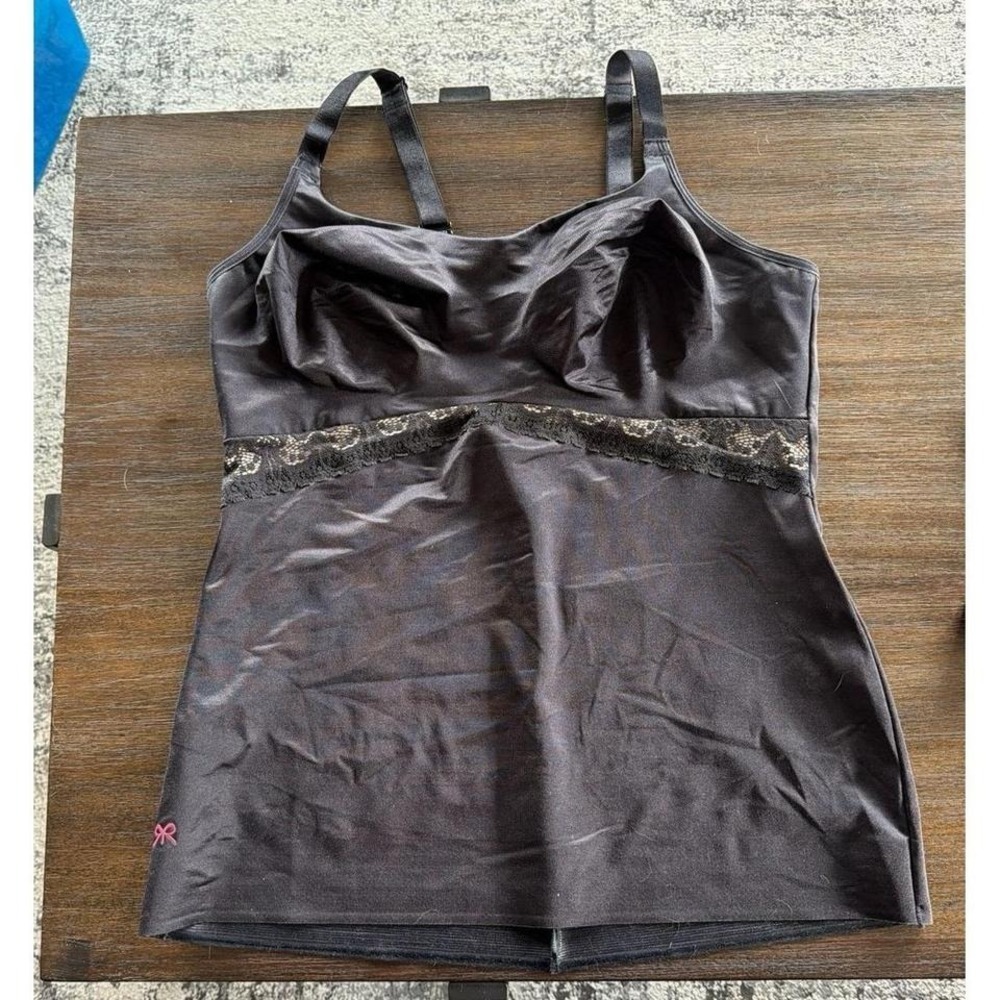 Ruby Ribbon Lace Cami Black color Style 3024 Size 44